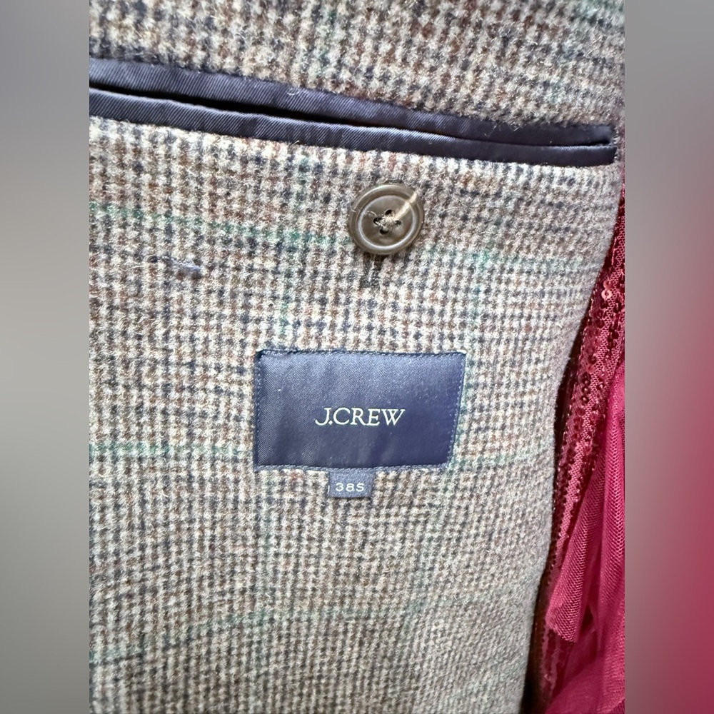 NWT JCREW Rivington topcoat in wool blend - Picture 4 of 7